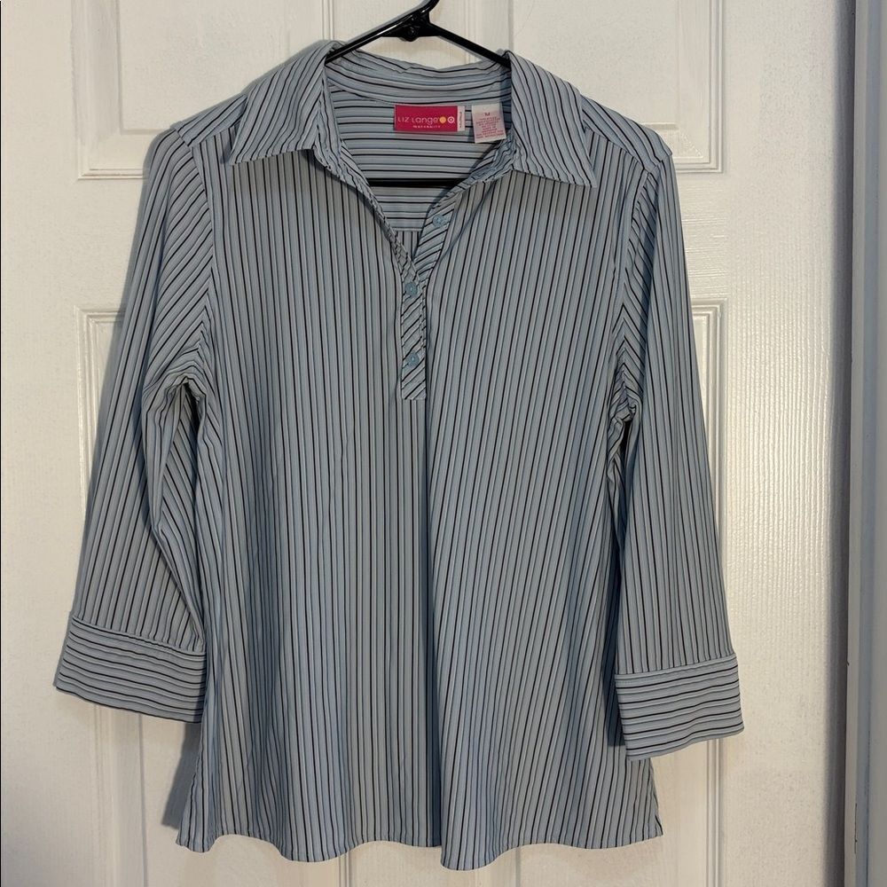 Liz Lange Maternity Blouse size medium